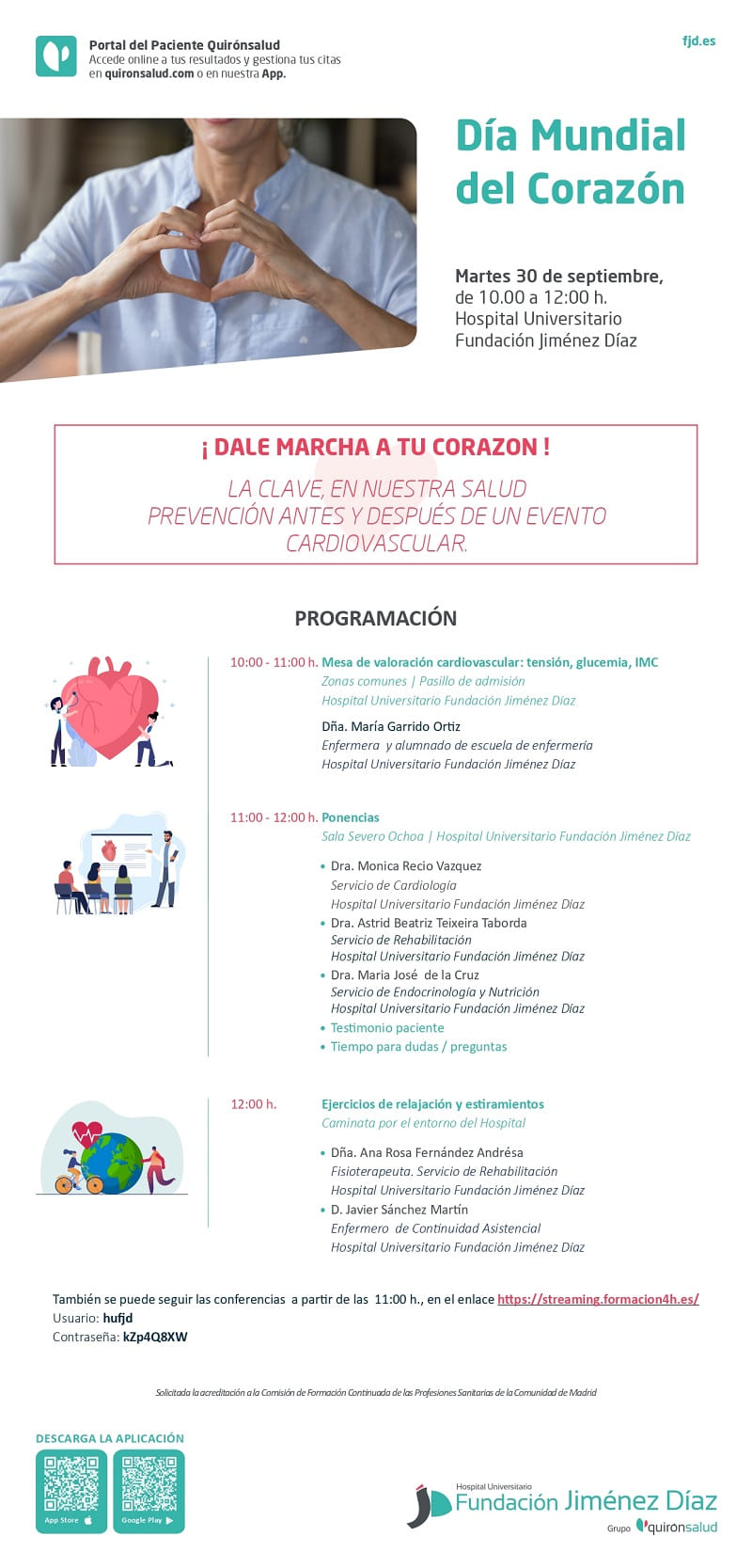 Jornada "Día Mundial del Corazón"
