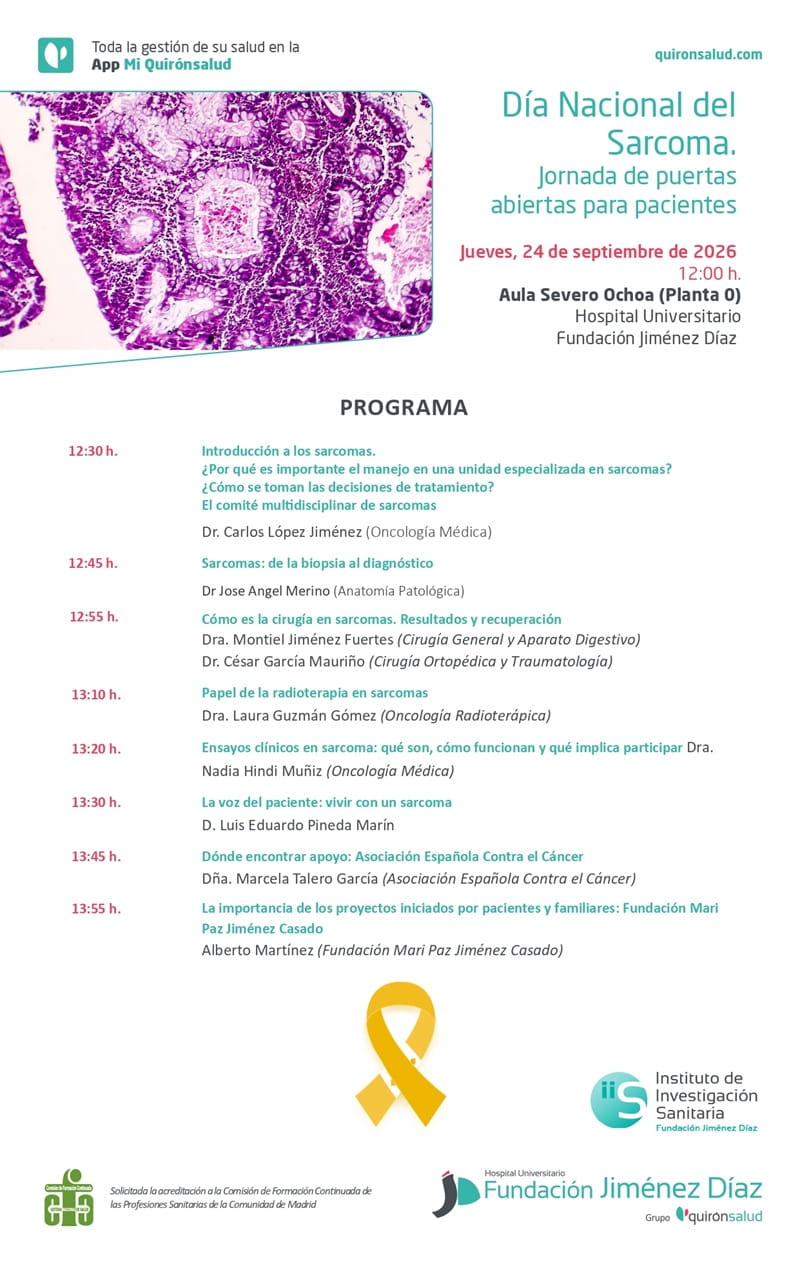 Jornada de puertas abiertas al sarcoma