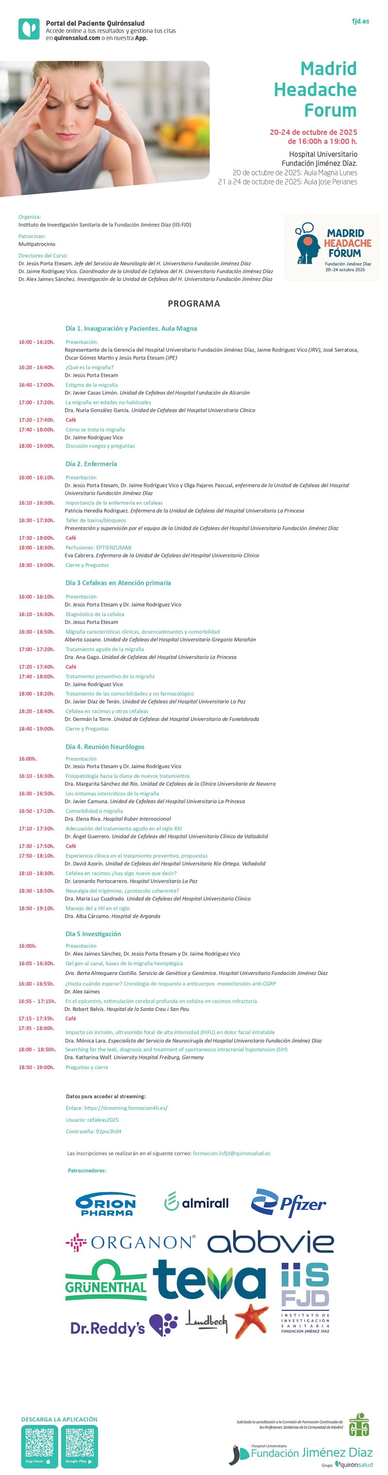 Madrid Headache Forum