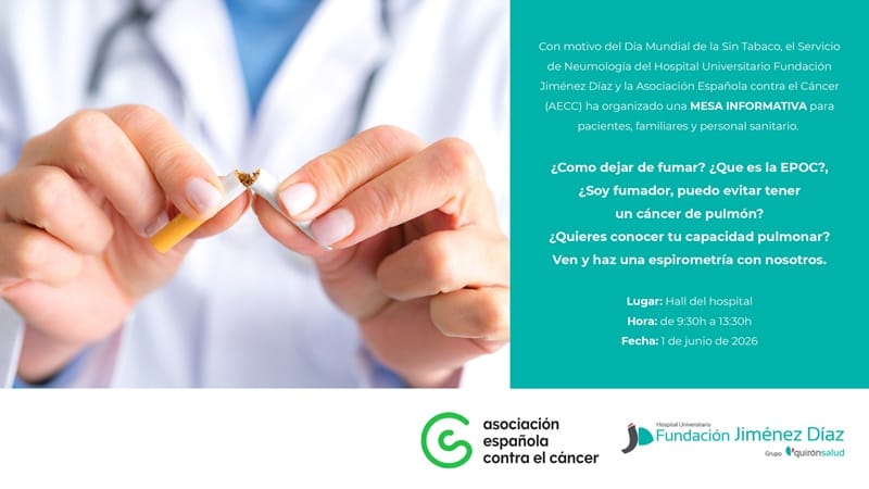 Mesa Informativa Día Mundial Sin Tabaco