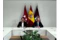 Dr. Arcos y Fernández durante la firma del convenio