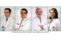 De izda. a dcha, los doctores R. Cabello, M. León, I. Muguruza y M. Benavides