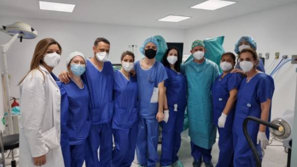 2021 05 13 La FJD realiza su primera braquiterapia de alta tasa