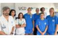 El equipo médico de la FJD junto al equipo femenino del Movistar Estudiantes