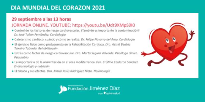 2021 09 30 La FJD celebró con un encuentro divulgativo online el Día Mundial del Corazón