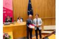 2023 10 10 El Dr. Villar en el momento de recoger el premio