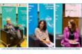 La Dra. Ana Isabel Hormigos (centro) moderó a Antonio Garrigues Walker y a Sacramento Pinazo-Hernandis en el debate