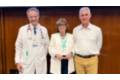 De izda. a dcha, el Dr. J. Porta-Etessám, A. Herraiz y E. Simó, antes de comenzar la jornada