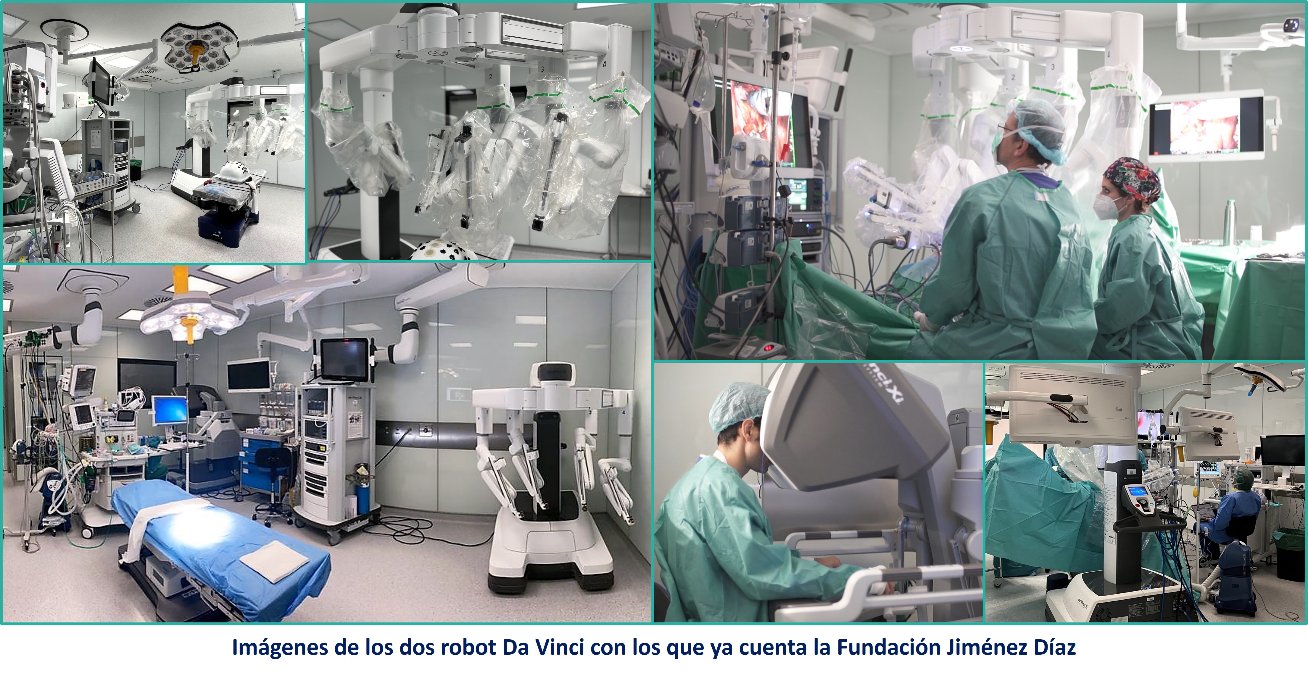 2024 10 24 Imágenes de los dos robot Da Vinci con los que ya cuenta la Fundación Jiménez Díaz