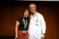 María José Checa y el Dr. Antonio Blanco intevinieron en representación de todos los homenajeados