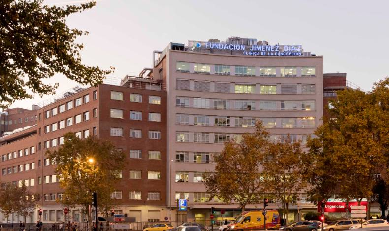 2018 06 04 Fachada del Hospital Universitario Fundación Jiménez Díaz