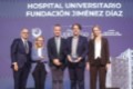 El Dr. Arcos recogió el Premio al Liderazgo Sanitario en “I+D+i” a la FJD, junto a los dres. Ayuso y García-Foncillas