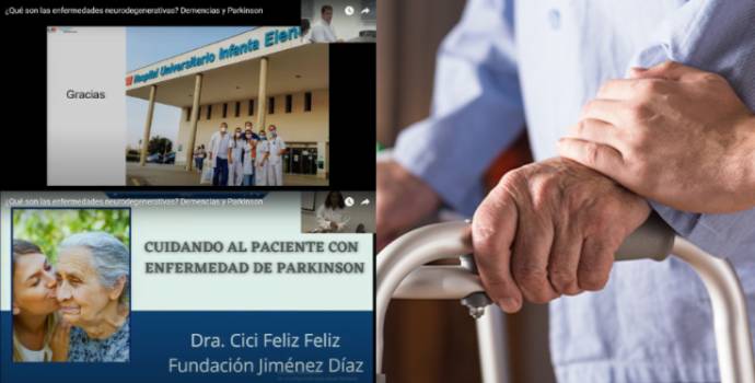 2022 05 05 Varios momentos del taller sobre demencias y párkinson