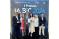 Dr. Arcos, Dra. A. Pascual (dtora. médica HUIE), Olmo, Blanco, L. Alfaro (dtora. Calidad HUIE) y Dr. J. Short (gerente territorial adjunto HUIE, HURJC y HUGV)