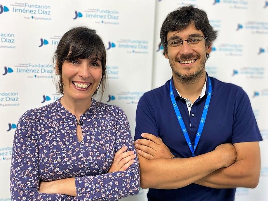 Los doctores Beatriz Álvarez y Alfonso Cabello, coordinadores de "E-Res Salud VIH"