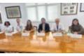 Participantes en el acto de entrega de la acreditación a la UTM de la FJD
