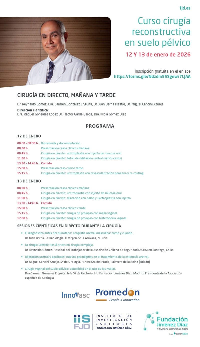 Curso Cirugía reconstructiva en suelo pélvico