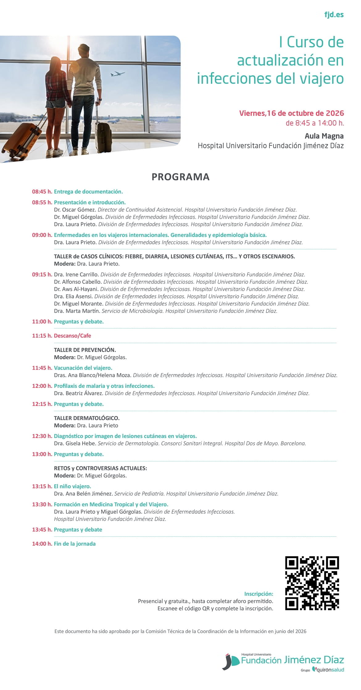 Curso de actualización en infecciones del viajero