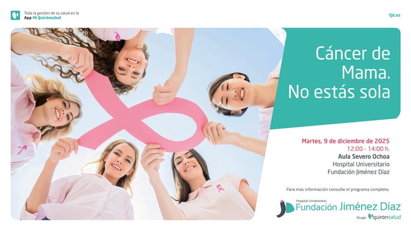Jornada de Cáncer de Mama "No estás sola"