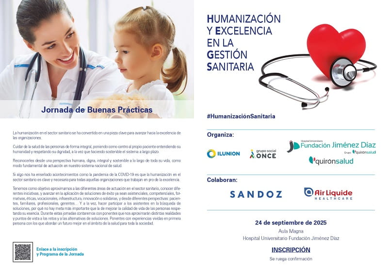 Jornada Humanización y excelencia en la gestión sanitaria