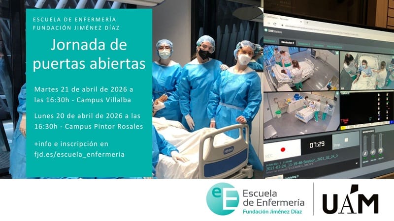 Jornada Puertas Abiertas Campus Villalba Escuela de Enfermería FJD-UAM