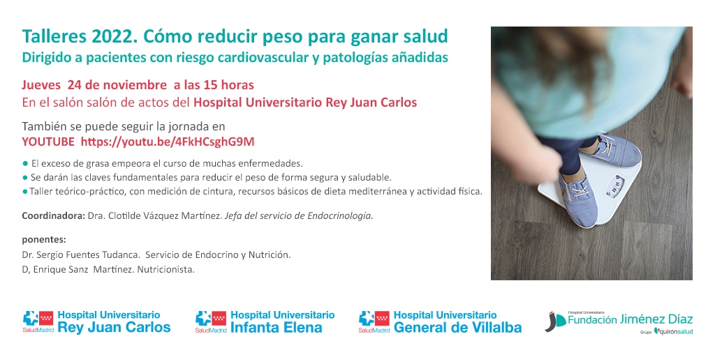 Post 1024x512 Twitter Taller Cómo reducir peso para ganar salud 4HP 24 11 2022