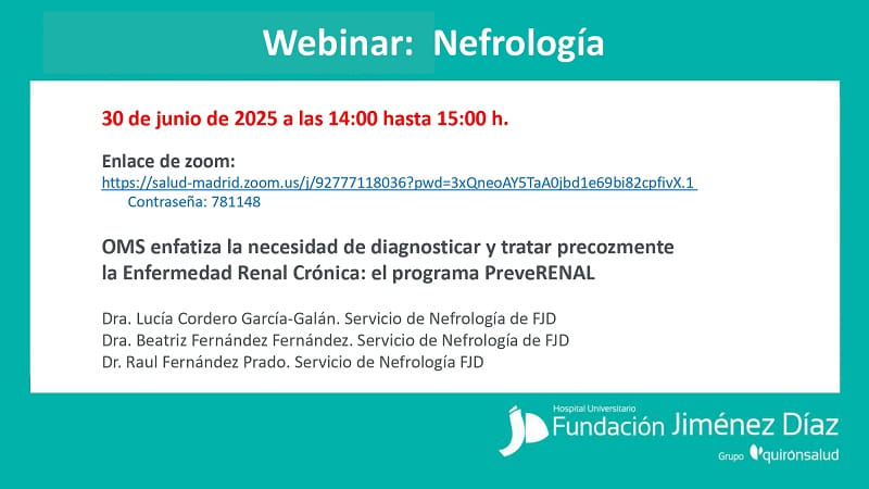 Webinar: Nefrología