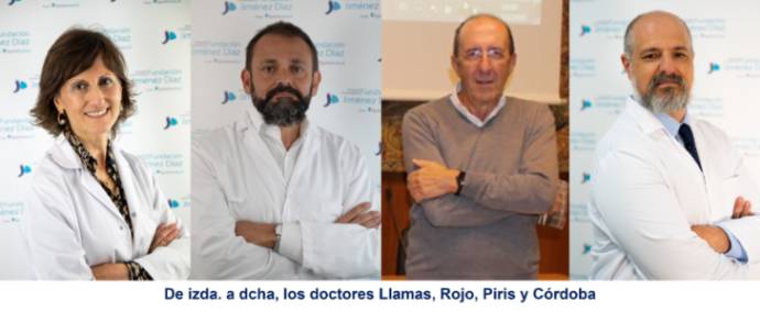 2022 01 19 De izda. a dcha, los doctores Llamas, Rojo, Piris y Córdoba