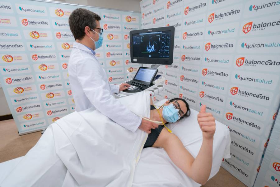 La Fundación Jiménez Díaz realiza el reconocimiento médico a la