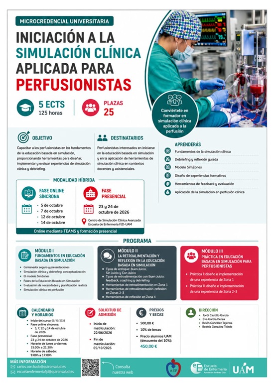 Infografía perfusionistas