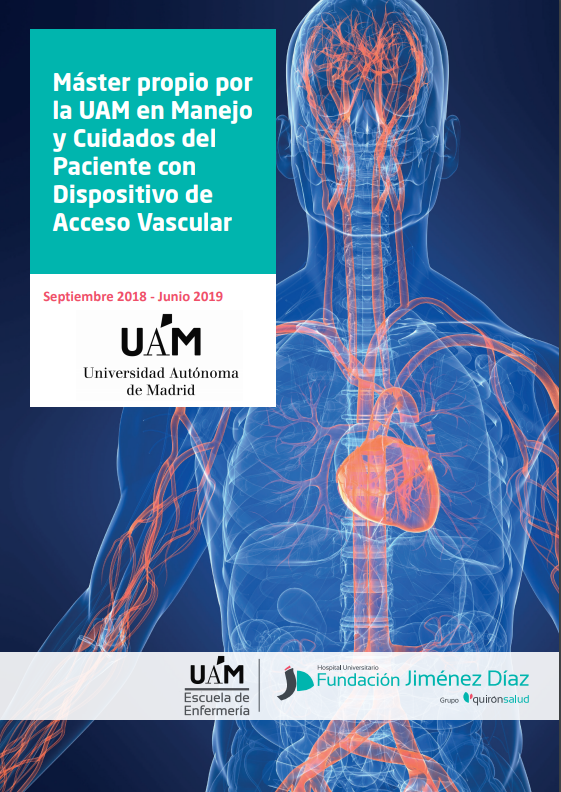 Máster propio por la UAM en Manejo y Cuidados del Paciente con Dispositivo de Acceso Vascular